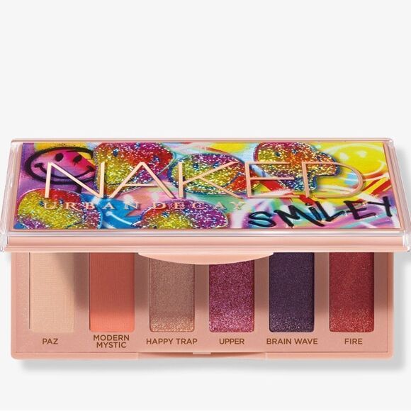 🌷 Urban Decay x Smiley Naked Chill Happy Eyeshadow Palette New - Picture 2 of 9